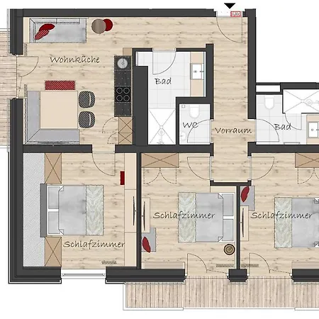 Apartamento Der Zirmhof In - Joker Card Included In Summer Saalbach-Hinterglemm