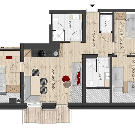 Der Zirmhof In - Joker Card Included In Summer Apartment